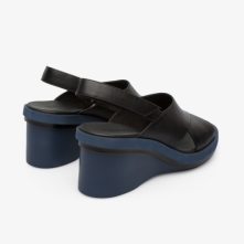 Camper Black Sandals Womens - Kyra Online Ireland | SJZAK1785